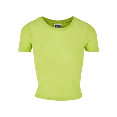 Abbildung von Urban Classics Tshirt basic, Damen, Größe: Large, Frozenyellow