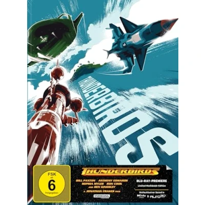 Abbildung von Thunderbirds Mediabook (2x Blu ray) mit Dolby Atmos + Auro 3D Cover B 444 Stück