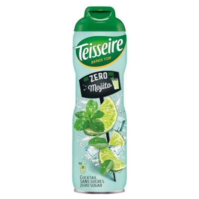 Abbildung von Teisseire Sirup Mojito Fruchtsirup mit 0% Zucker, Zuckerfrei, 600 ml