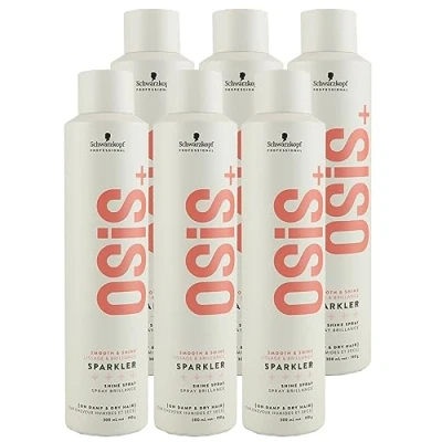 Abbildung von 6 x Schwarzkopf Osis Hairspray Sparkler Shine spray 300 ml