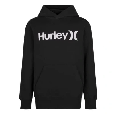 Abbildung von Hurley Jungen Hrlb Fleece Pullover Sweatshirt, schwarz, 7 años