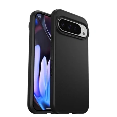 Abbildung von OtterBox Sleek Hülle für Google Pixel 9 Pro XL, stoßfest, sturzsicher, ultraschlank, schützende Hülle, Getestet nach Militärstandard, Schwarz, Keine Einzelhandelsverpackung