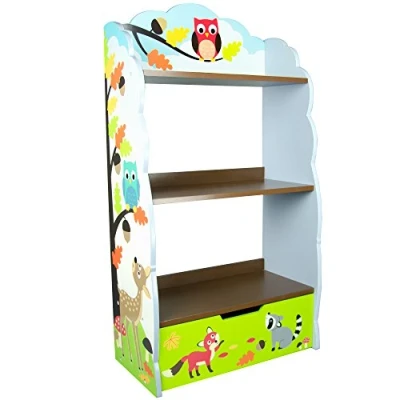 Abbildung von Fantasy Fields Kinderbücherregal Blau Holz Stauraum Schrank TD 11704A