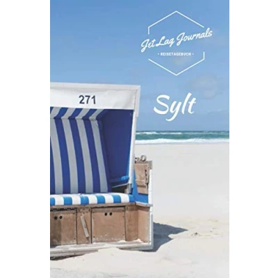 Abbildung von JetLagJournals Reisetagebuch Sylt: Erinnerungsbuch zum Ausfüllen Selberschreiben für den Sylt Urlaub