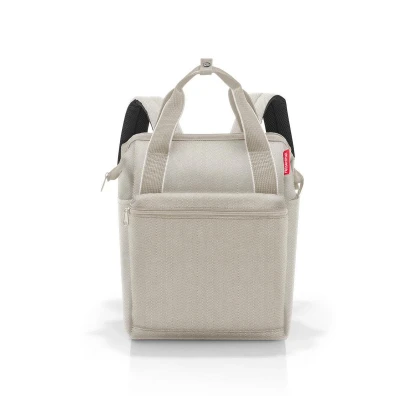 Abbildung von Reisenthel Allrounder R 39 CM Tagesrucksack, Größe: One Size, Herringbone sand