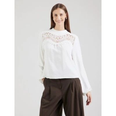 Abbildung von ONLY Onlmette Front Bluse, Damen, Größe: XS, Cloud dancer