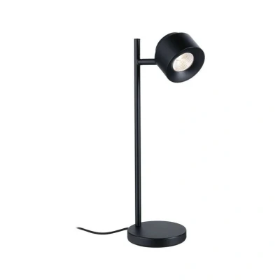 Abbildung von Paulmann 79782 LED Tischleuchte Smart Home Zigbee Puric Pane incl. 1x4,5 Watt dimmbar Tischlampe Schwarz Metall, Kunststoff 2700 K