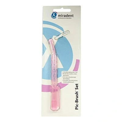Abbildung von Pic Brush Set pink transparent 1 Halter, Bürste