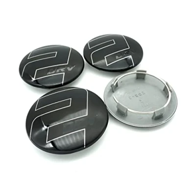 Abbildung von 4x 2DRV Wheelworld Nabendeckel 69mm Felgendeckel Nabenkappe Schwarz z08 3