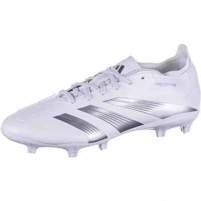 Abbildung von adidas Performance Predator League FIRM Ground Fußballschuh Nocken, Herren, Größe: 40, Footwear white/gold metallic Schuhe