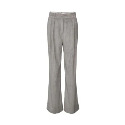 Abbildung von Esprit Collection Pleated WIDE Stoffhose, Damen, Größe: 32x32, Brown grey