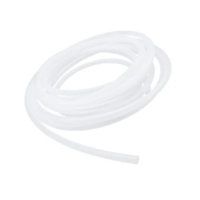 Abbildung von iMeistek Lebensmitteltaugliche Silikonschlauch, 8mm ID x 11mm OD 5 Meter, Flexibler Transparenter Wasser Luftschlauch