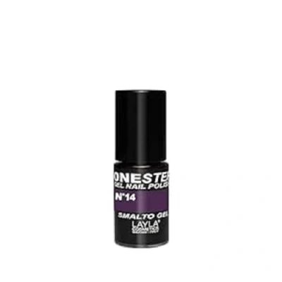 Abbildung von Layla Cosmetics One Step Gel Nagellack, backberry, 1er pack (1 x 0.005 L)