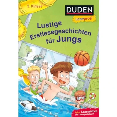 Abbildung von Duden Leseprofi Lustige Erstlesegeschichten für Jungs, 2. Klasse (Doppelband): Kinderbuch Erstleser ab 7 Jahren