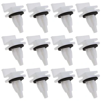 Abbildung von the Lord of Tools 30 Stück Seitenverkleidungsschwellen Clips Wippleiste Radgehäuse Halter weißer Kunststoff mit Schwammdichtung 91513SM4000 kompatibel Honda Accord Civic CR V Odyssey Prelude
