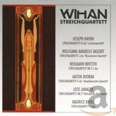 Abbildung von Streichquartette von Haydn, Mozart, Britten, Dvorak, Janacek und Ravel
