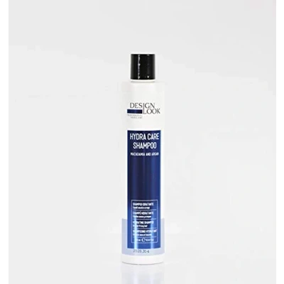 Abbildung von DESIGN LOOK Feuchtigkeitsspendendes Hydra Pflege Shampoo, Macadamia Y Argan, 300 ml, Schwarz, Standard