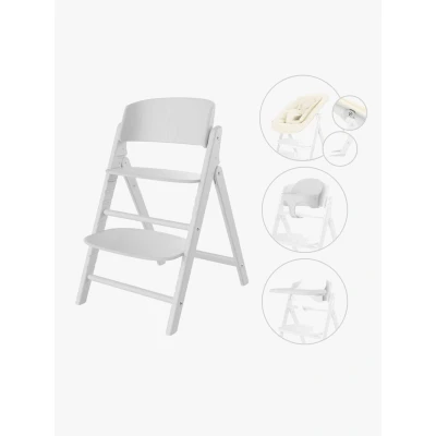 Abbildung von Cybex Click &amp; Fold Hochstuhl 4 in 1, All White