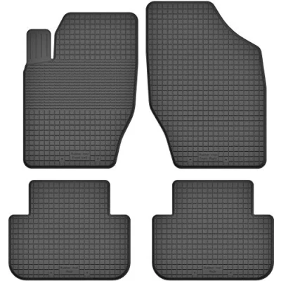 Abbildung von Gummimatten Fußmatten Hoher Rand 15 mm für Citroen C4 I / II/Peugeot 307/308 Passgenau