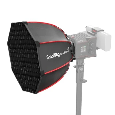 Abbildung von SmallRig Mini Softbox 29cm Schnellverschluss Parabol Softbox, nur kompatibel mit RC 60B COB LED Videoleuchte, RA D30 4358