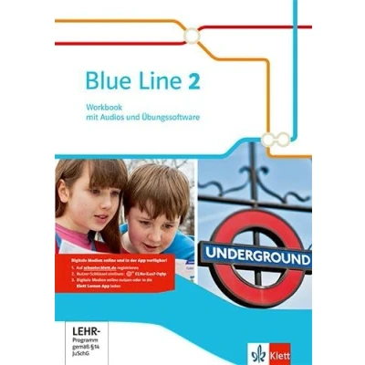 Abbildung von Blue Line 2: Workbook mit Audios und Übungssoftware Klasse 6: Ausgabe 2014 (Blue Line. ab 2014)