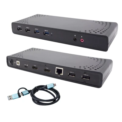 Abbildung von I tec USB C/ A Dual Display Thunderbolt 3 Dock 85 W PD
