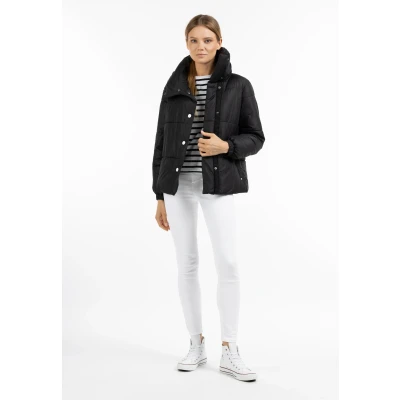 Abbildung von DREIMASTER maritim Damen wattierte Winterjacke M / Schwarz 100% Polyester
