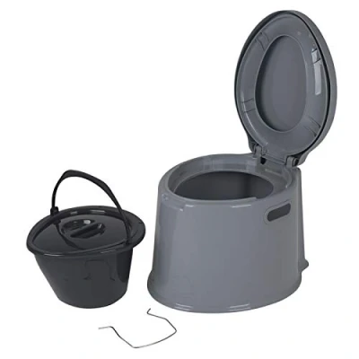 Abbildung von Bo Camp Campingtoilette Kompost Eimer Toilette, Reise Camping WC Mobil Bau Klo
