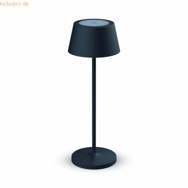 Abbildung von Maul Akku Tischleuchte MAULnina Tischlampe kabellos mit langlebigem aufladbar bis zu 10h Beleuchtung Lampe dimmbar für Schreibtisch, Nachttisch &amp; Outdoor Anthrazit