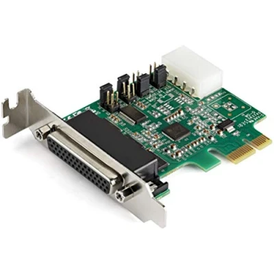 Abbildung von StarTech.com 4 Port Serielle PCI Express RS232 Adapter Karte PCIe Host Controller zu Seriell DB9 16950 UART Niedrig Profil Erweiterungskarte Windows &amp; Linux (PEX4S953LP)