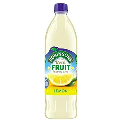 Abbildung von Robinsons ohne Zuckerzusatz Zitrone Cordial Konzentrat Squash 6 x 1 Liter