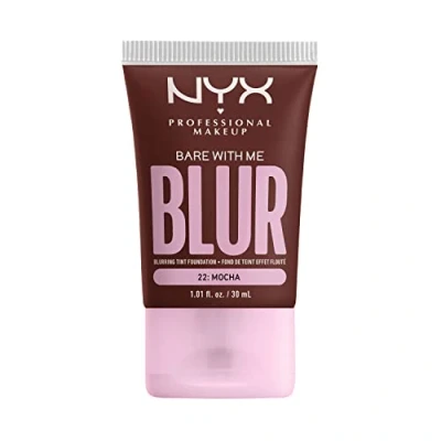Abbildung von Nyx Professional Makeup BARE WITH ME BLUR TINT Foundation, Damen, Größe: 30 g, Mocha