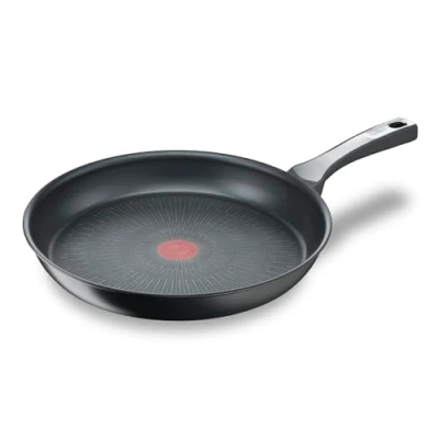Abbildung von Tefal G25908 Unlimited On Bratpfanne 32 cm mit kratzfester Titanium Antihaft Beschichtung Thermo Signal PFOA frei geeignet für alle Herdarten, auch Induktionsherde schwarz