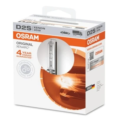 Abbildung von OSRAM 66240 1SCB Glühlampe, Fernscheinwerfer D2S 85V 35W 4150K Xenon BMW: 3 Limousine, Touring, 5 AUDI: A3 Schrägheck, A4 B6 Avant