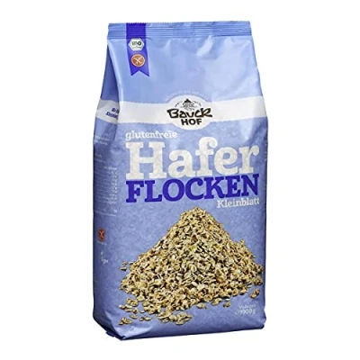 Abbildung von Bauckhof Haferflocken Kleinblatt glutenfrei Bio 1 kg 4er Pack
