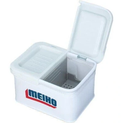 Abbildung von Meiho Chemical Industries BM L EVA K??derbox, wei? , Gr??? e: B 5,9 x T 4,7 H 7,9 cm (150 120 80 mm)