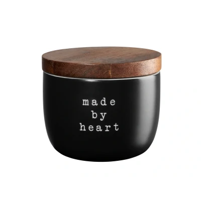 Abbildung von ASA Selection hey! Marmeladendose made by heart schwarz 0,25l