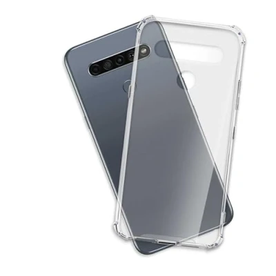 Abbildung von mtb more energy® Case Soft Armor kompatibel mit LG K61 (LM Q630, 6.5&#039;&#039;) Anti Shock Verstärkung 1,5mm TPU Schutz Hülle Cover Tasche Handyhülle