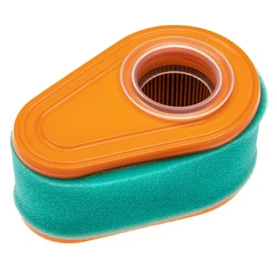 Abbildung von vhbw Filterset (1x Papierfilter, 1x Schaumfilter) Ersatz für Briggs &amp; Stratton 790388, 792038, 793676 Rasentraktor, Aufsitzmäher