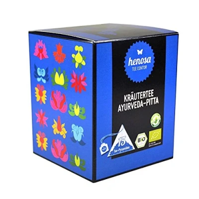 Abbildung von Bio Kräutertee &quot;Ayurveda Pitta&quot; Box 15 Tee Pyramiden