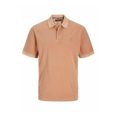 Abbildung von Jack &amp; Jones Premium Einfarbig Poloshirt, Herren, Größe: Small, Sunburn