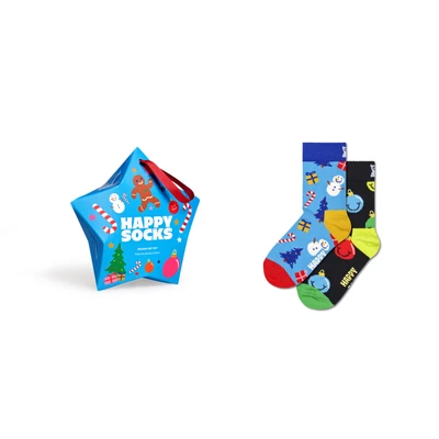 Abbildung von Happy Socks Socken &quot;Holiday&quot;, (2er Pack), mit weihnachtlichen Motiven
