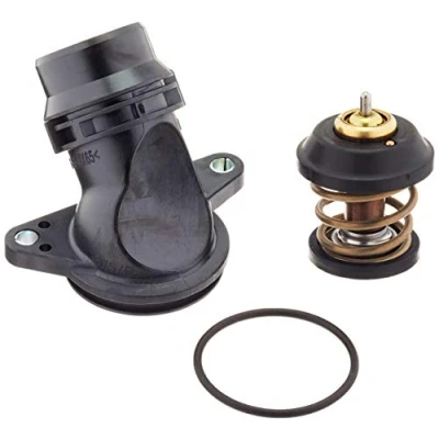 Abbildung von GATES TH42995K1 Kühlwasserthermostat 95 mit Dichtungen Gehäuse AUDI: A4 B8 Avant, A3 Schrägheck, Sportback, SKODA: Octavia 2 Combi