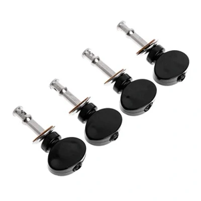 Abbildung von 4 Stück Ukulele Saiten Tuning Pegs Pin Maschinen Mechaniken Friction Ukelele New Tuner Für E Gitarre Mit Picks