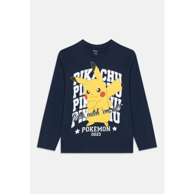 Abbildung von Name it Nkmast Pokemon LONG Sleeve Langarmshirt für Kinder, Größe: 122/128, Navy blazer