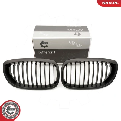 Abbildung von ESEN SKV 66SKV071 Kühlergrill schwarz matt BMW: 3 Coupe, Cabrio