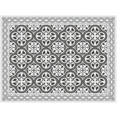 Abbildung von Platzset, Matteo, Tiles, portugese grey, Contento, (Set, 4 St), für innen und außen geeignet, wasserabweisend