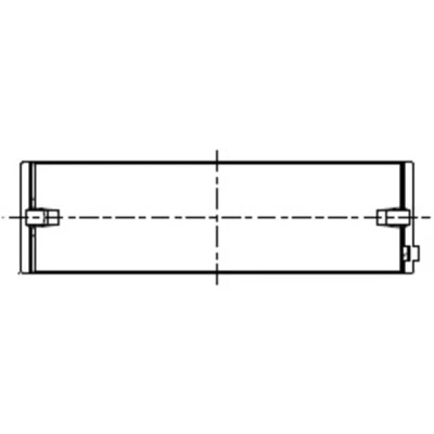 Abbildung von MAHLE ORIGINAL 099 HL 21069 025 Kurbelwellenlager