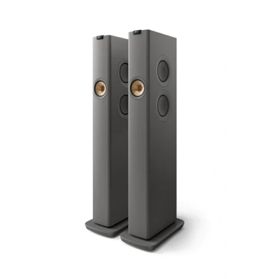 Abbildung von KEF LS60 Wireless B WARE, Paarpreis aktive Stand LS (grau)