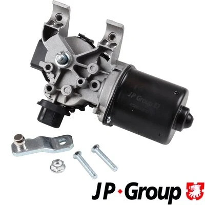 Abbildung von JP GROUP 4398200600 Scheibenwischermotor 12 vorne für Linkslenker RENAULT: CLIO 4 Schrägheck, Grandtour, Kasten